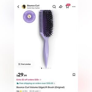 Bounce curl volume Hair Brush